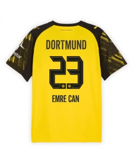 Borussia Dortmund Emre Can #23 Maglia Gara Casa Repliche 2025-26 Maniche Corte
